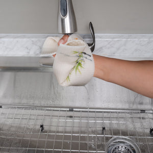 Eco-Friendly Swedish Dishcloths -Tall Mushrooms Set of 3 (Paper Towel Replacements)