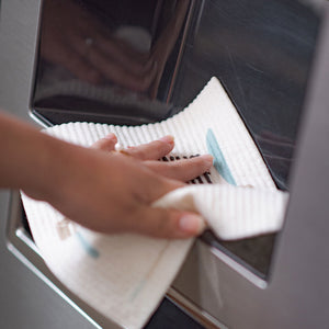 Eco-Friendly Swedish Dishcloths - Mixed Gnomes Set of 3 (Paper Towel Replacements, One of Each Design)