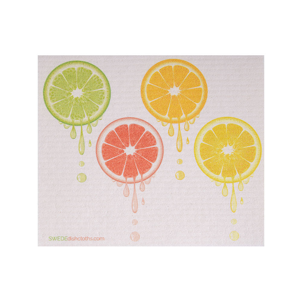 Swedish Dishcloth (Dripping Fruit) Single Paper Towel Replacement | Swededishcloths