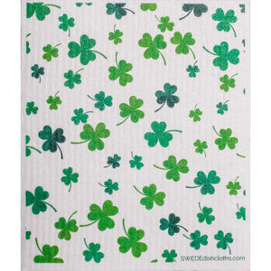 Saint Patricks 2021 Set of 3 Swedish Dishcloths (One of each design) | ECO Friendly | Reusable Cleaning Spongecloth