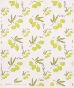 Mixed Olives Set of 4 (One of each design) Paper Towel Replacements | Swededishcloths