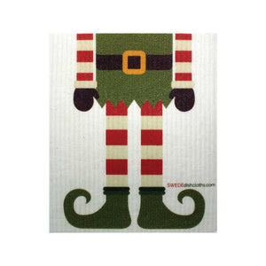 Mixed Christmas "B" Set of 3 cloths Swedish Dishcloths Eco Friendly Absorbent Cleaning Cloth