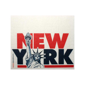 Swedish Dishcloths Mixed NYC Set of 3 cloths (one of each design) Eco Friendly Absorbent Cleaning Cloth - SWEDEdishcloths.com